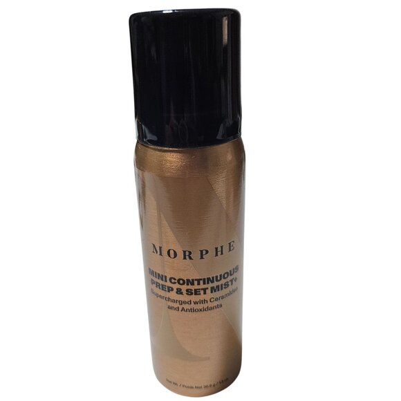 Morphe Mini Continuous Prep Set Mist+ With Ceramides Antioxidants 1.3 oz Travel - Picture 1 of 4